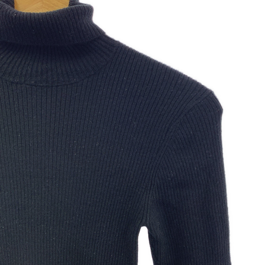 ADORE / 어도어 | 울 베이직 거북이 니트 | 38 | 블랙 | 여성