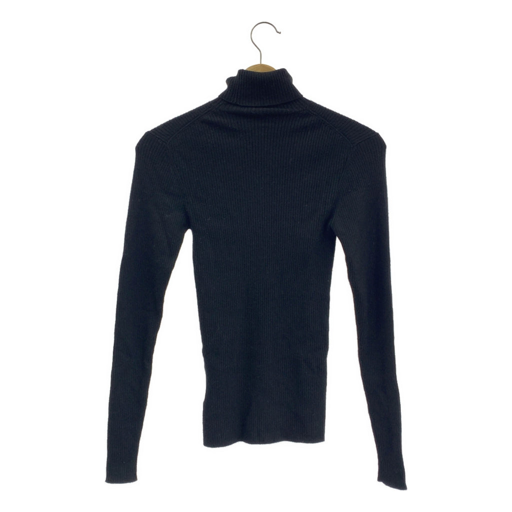 ADORE / 어도어 | 울 베이직 거북이 니트 | 38 | 블랙 | 여성