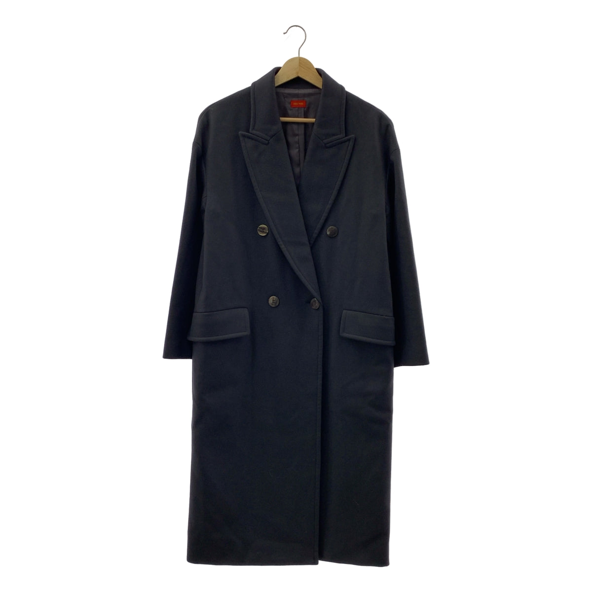 DES PRES / デプレ | ウール ダブルブレスト コート | 34 | レディース