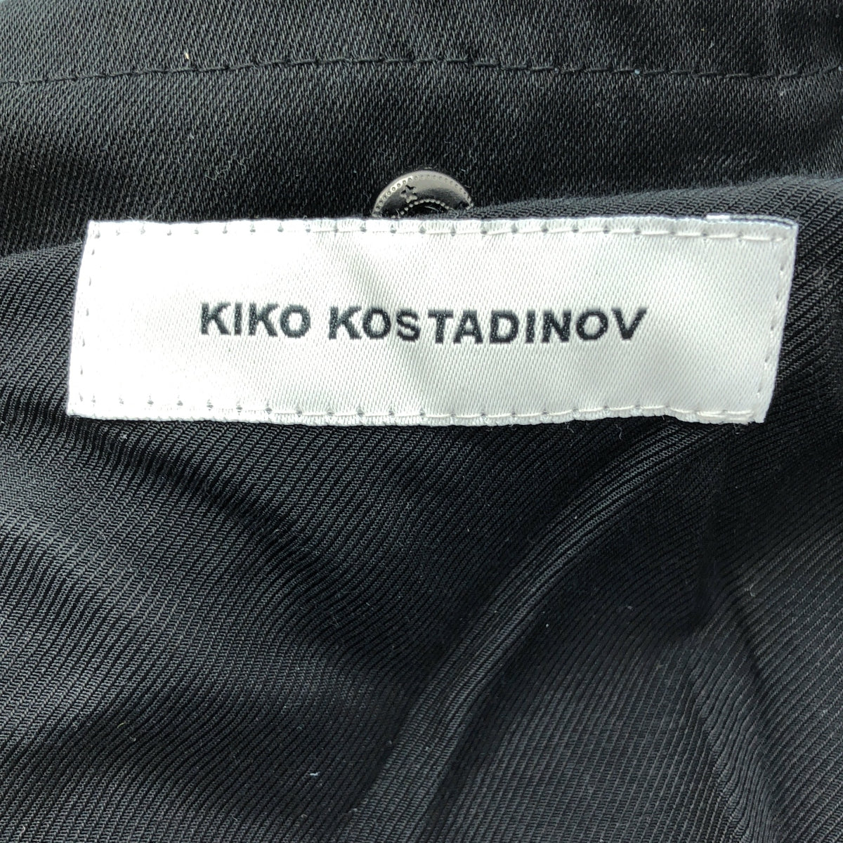 Kiko Kostadinov / 키코코스타디노프 | oren bag 스웨이드 가죽 숄더백 | 라이트 블루/블랙 | 남성