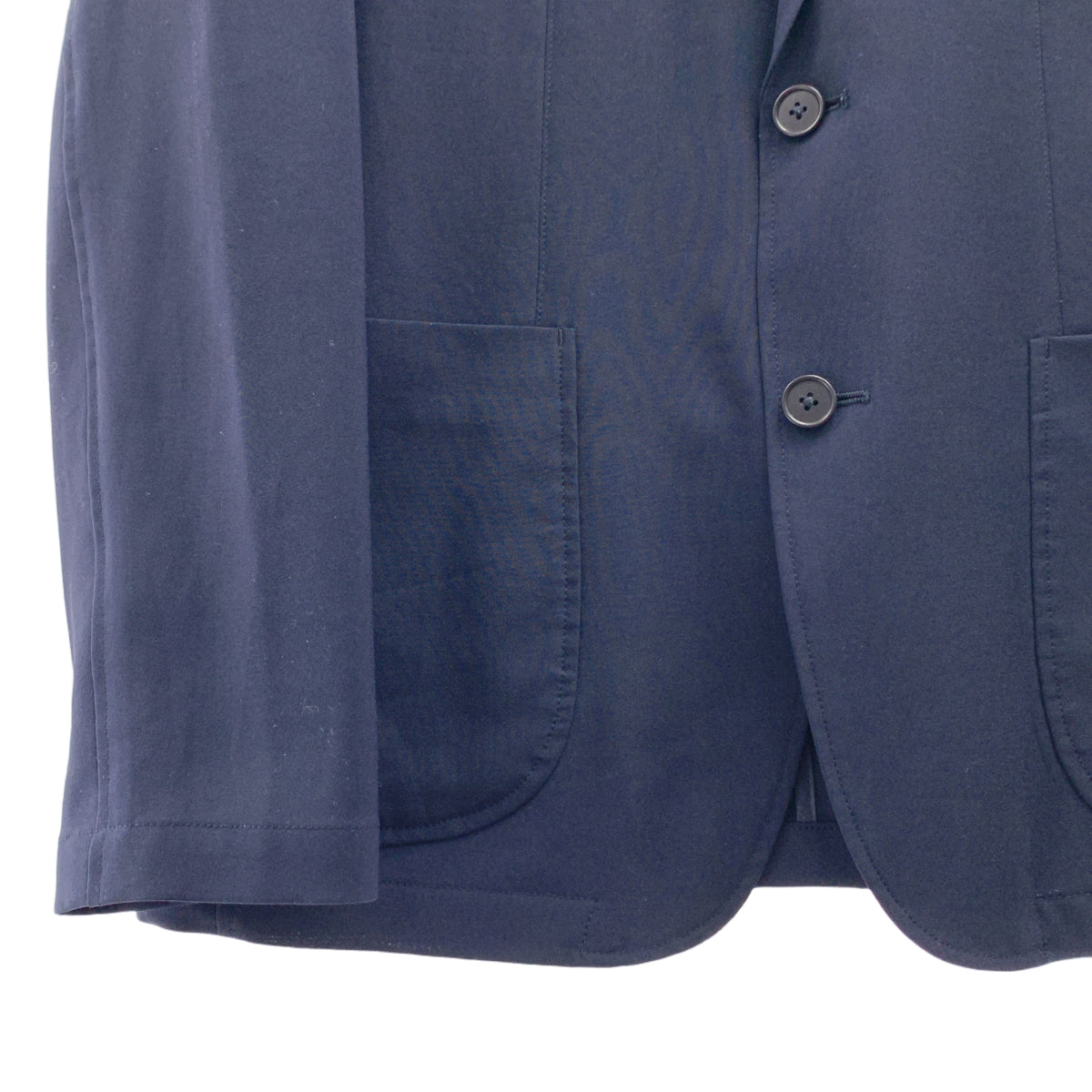 UNITED ARROWS / 유나이티드 애로즈 | CITility 셋업 PE 포플린 테일러드 재킷&amp;슬랙스 팬츠 | L | 네이비 | 남성