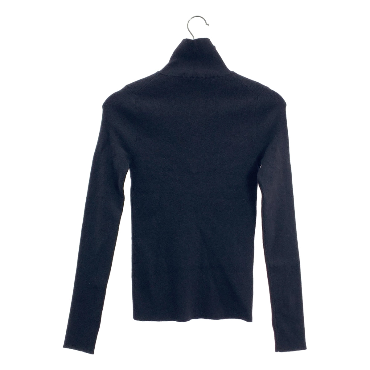TODAYFUL / トゥデイフル | Halfzip Rib Knit / ハーフジップリブニット セーター | F | ブラック | レディース