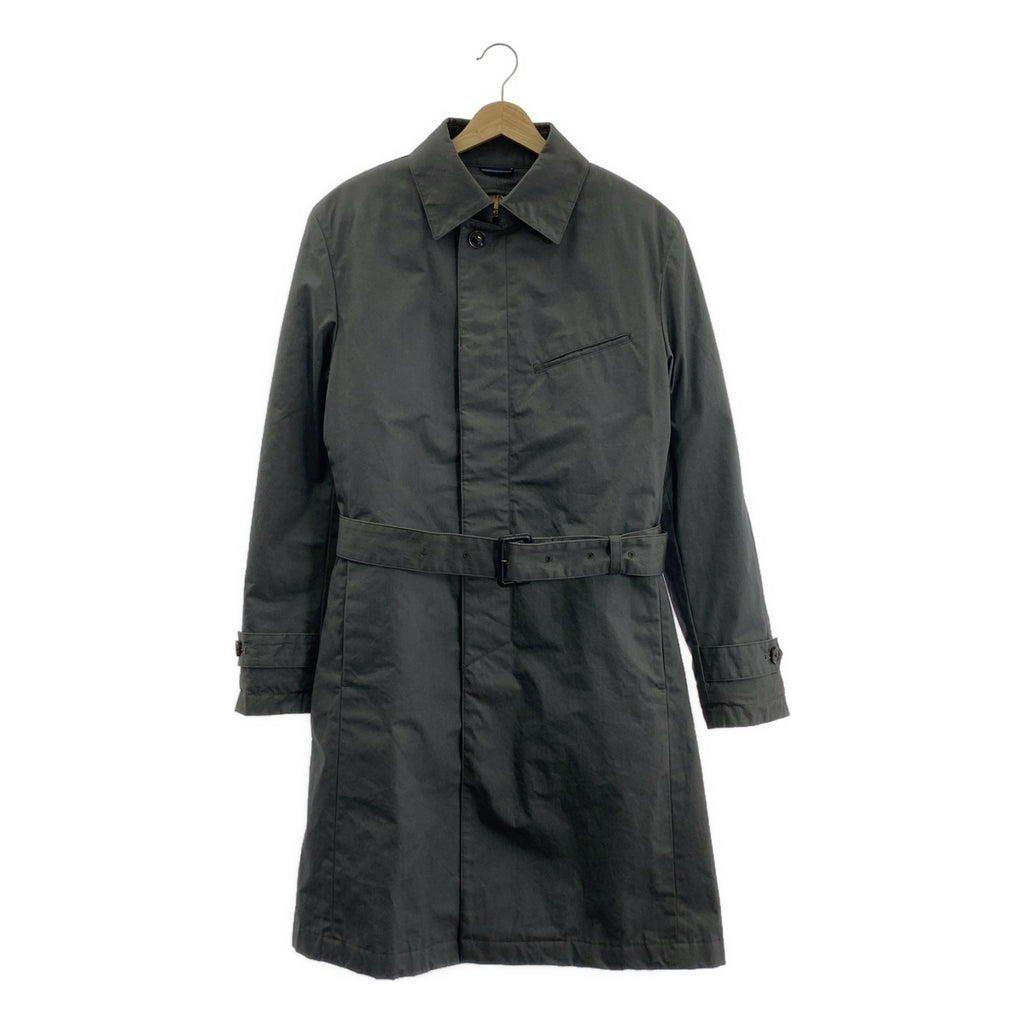 junhashimoto / 준 하시모토 | CERRUTI COTTON STEIFF BAL COLLAR COAT 슈타이프 발카라 코트 | 2 | 올리브 |