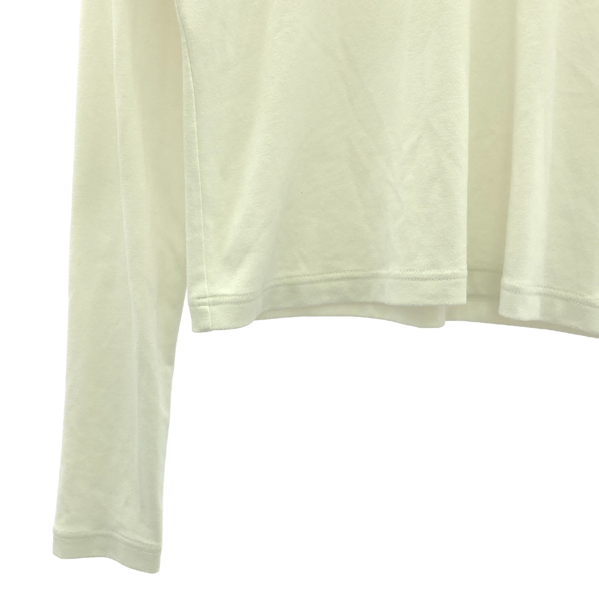 rosymonster / Rosy Monster | Logo neck argan turtleneck | F | Cream | Women's