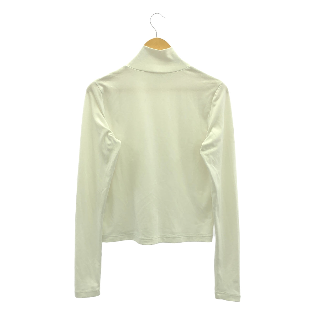 rosymonster / Rosy Monster | Logo neck argan turtleneck | F | Cream | Women's