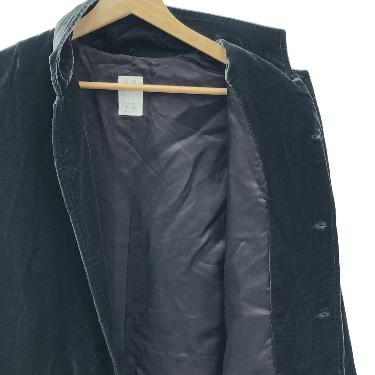 [狀況良好] seya. / Seya | 2024AW | VOYAGE OVER SHIRT | 1 | FOG | 女款