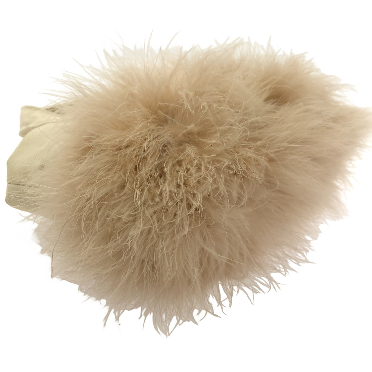 LUDLOW / 래드로 | 모피 캔버스 핸드백 | 화이트 / 베이지 | 여성