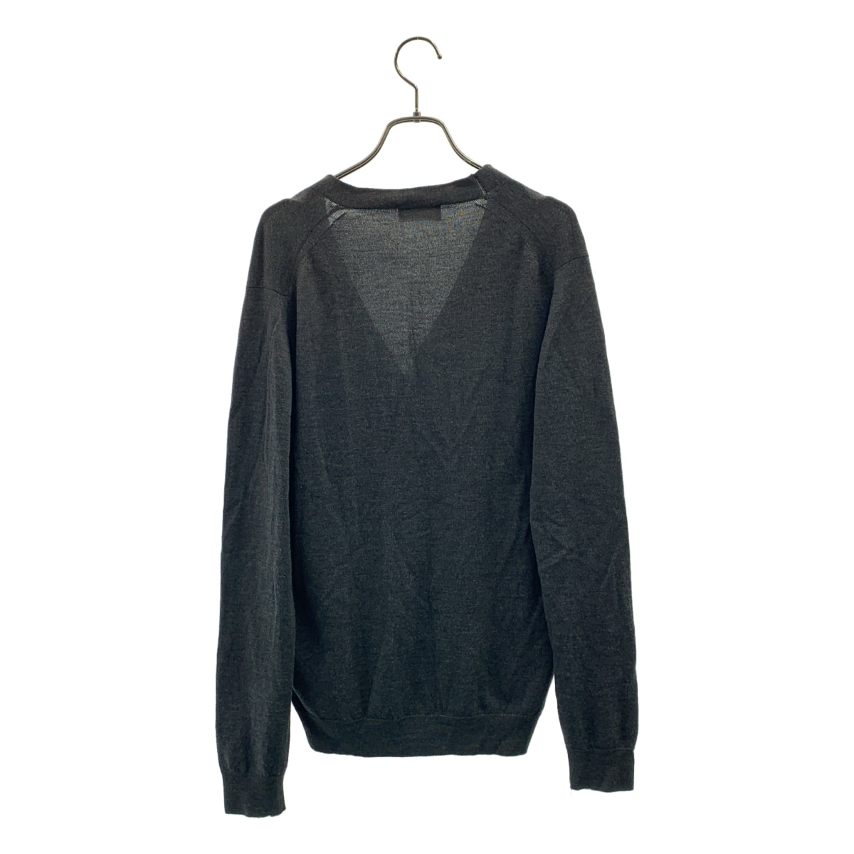 MARGARET HOWELL / 마가렛 하웰 | × JOHN SMEDLEY / 존스 메들리 별주 울 하이 게이지 V 넥 니트 카디건 | M | 남성