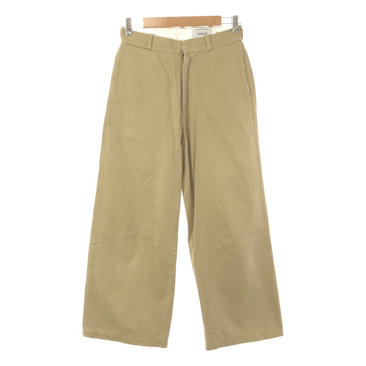 YAECA / Yaeca | CHINO CLOTH PANTS WIDE | 28 | Beige | Women's