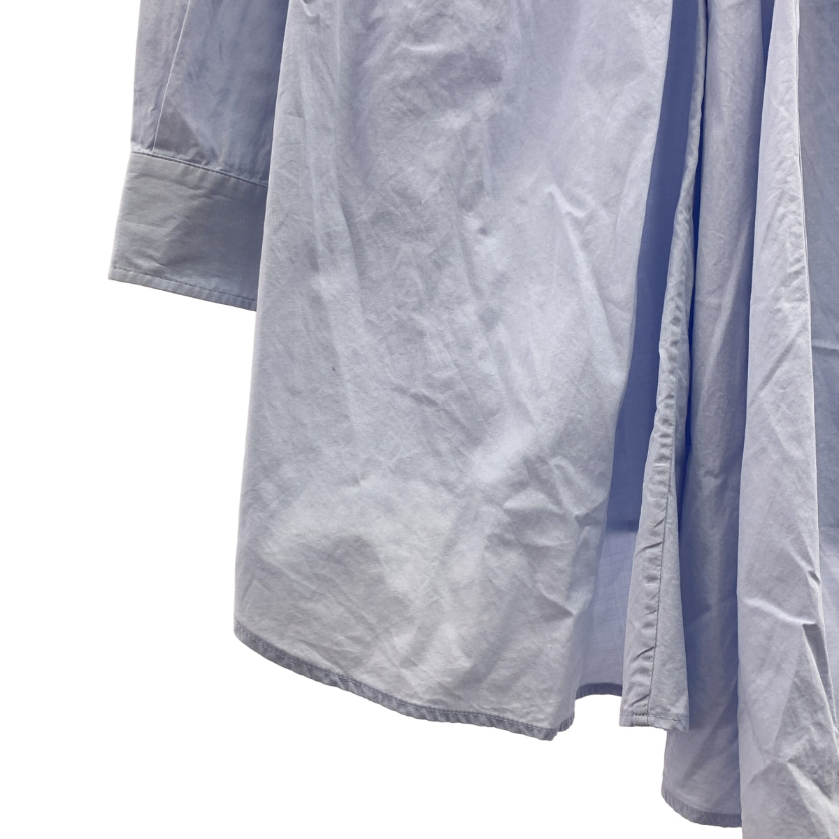 Acne / 여드름 | 코튼 백 오픈 롱 셔츠 | 32 | 여성