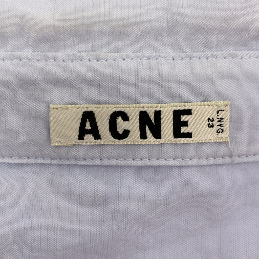 Acne / 여드름 | 코튼 백 오픈 롱 셔츠 | 32 | 여성