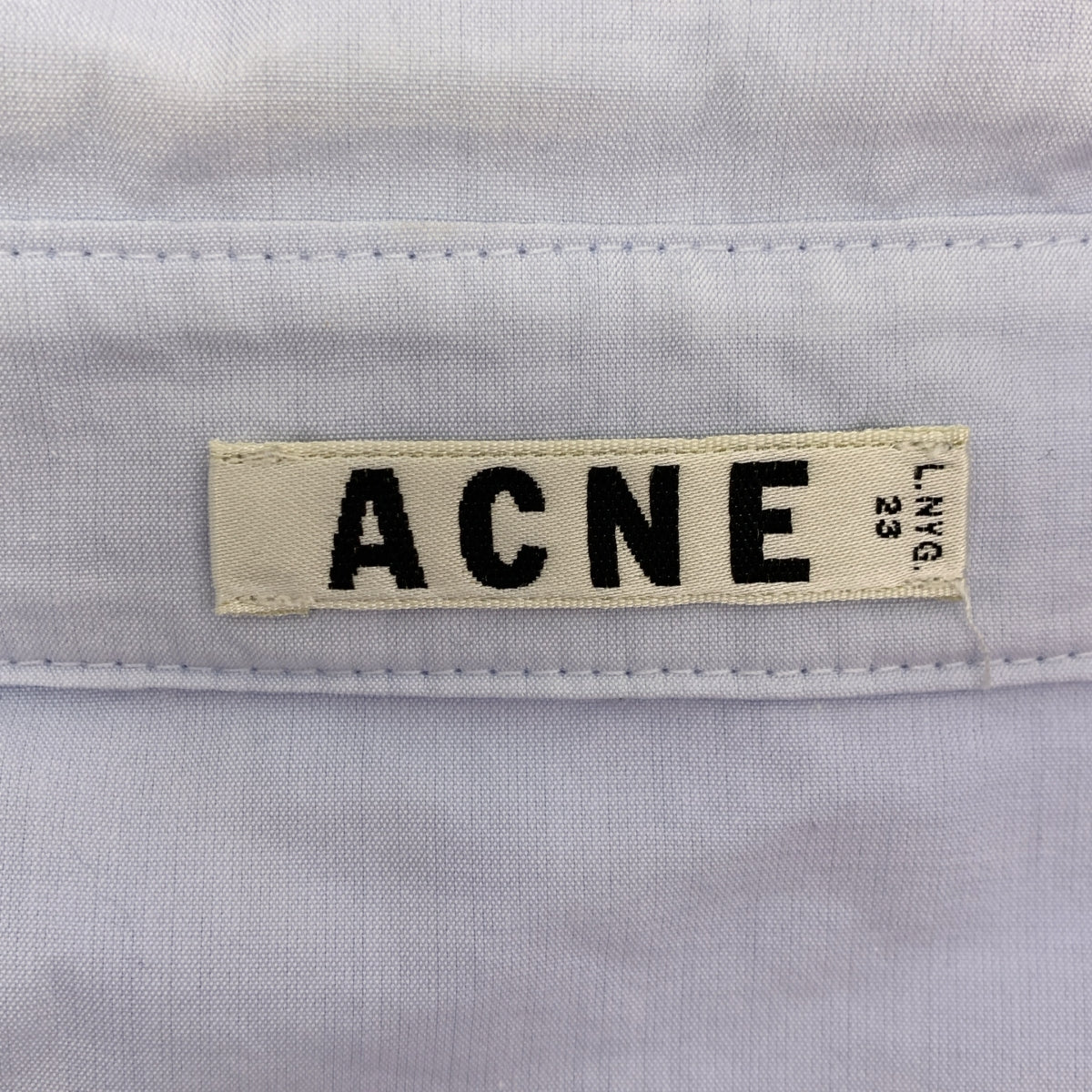 Acne / 여드름 | 코튼 백 오픈 롱 셔츠 | 32 | 여성