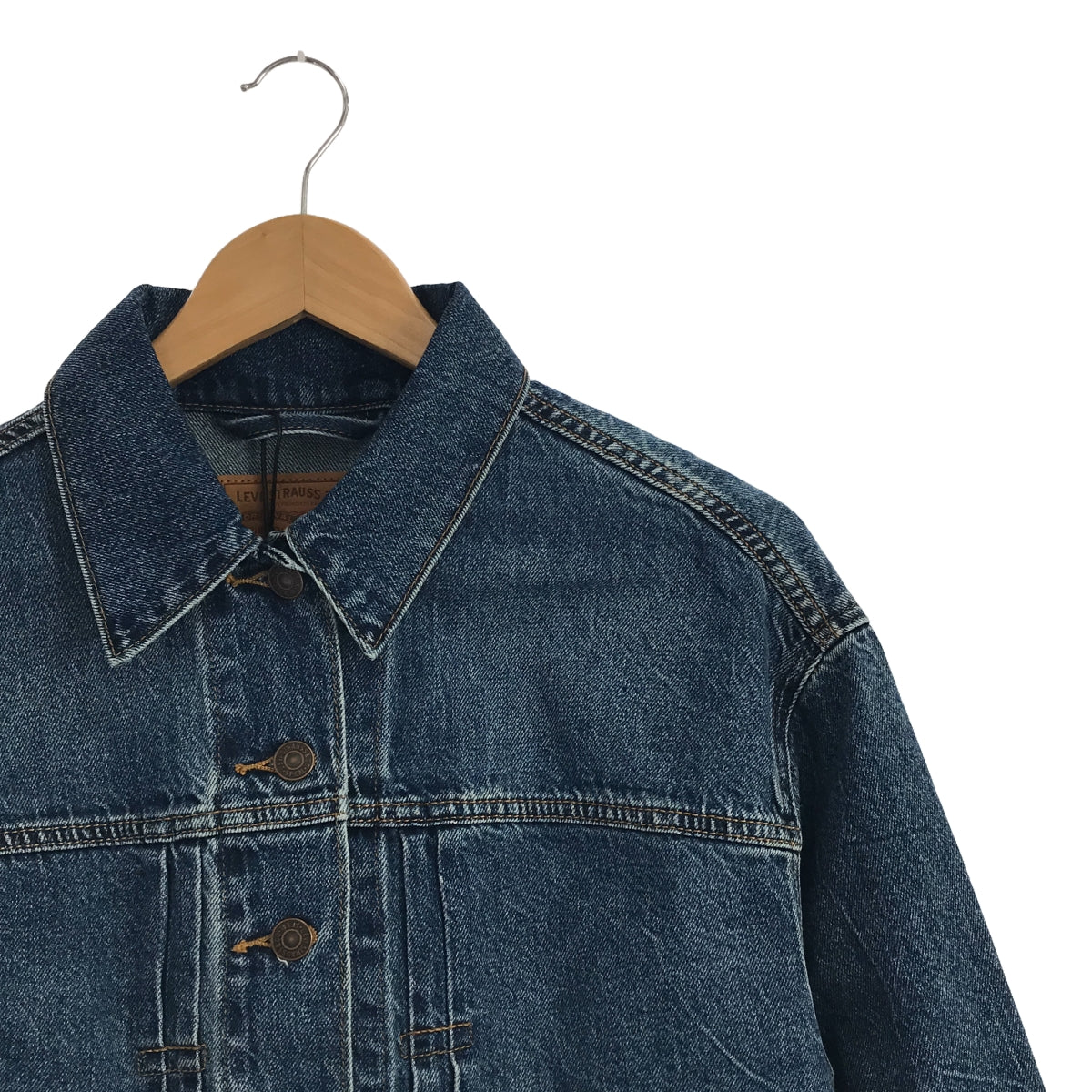 [Good Condition] Spick and Span | TAILORED 90S TRUCKER Denim Jacket | S | Indigo | Women's