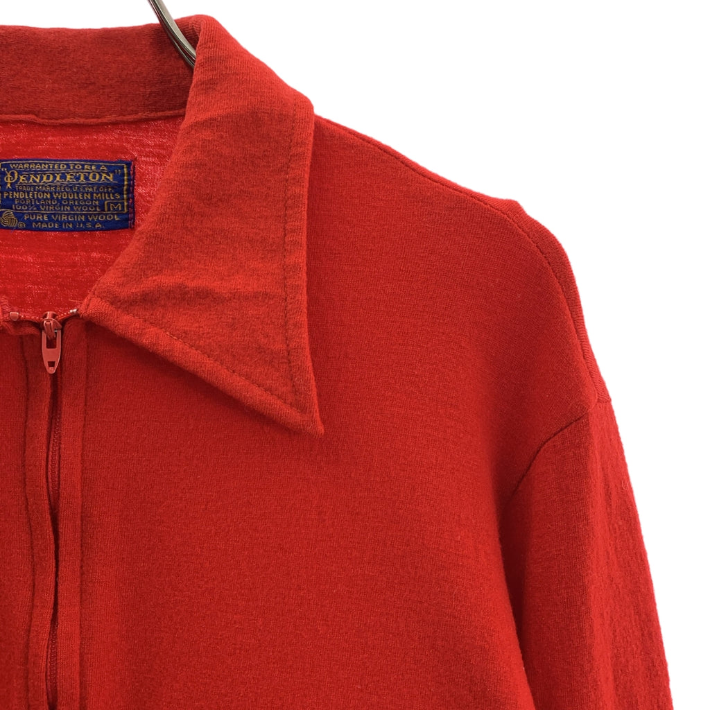 PENDLETON / ペンドルトン | 1970s | ハーフジップ ウール プルオーバー シャツ | M | メンズ