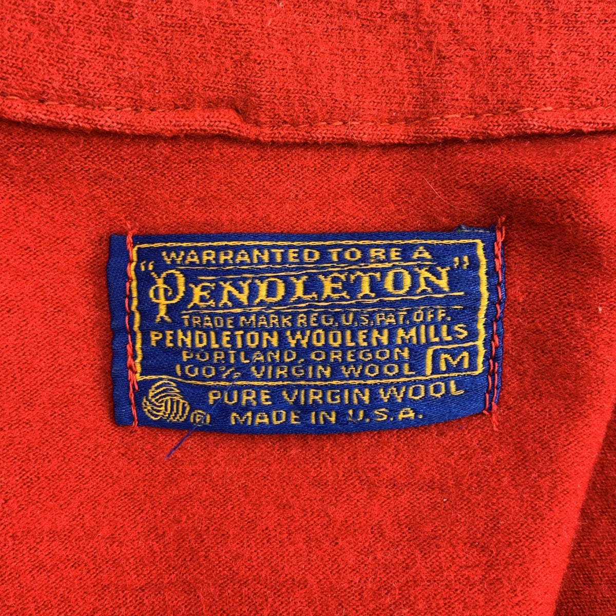 PENDLETON / ペンドルトン | 1970s | ハーフジップ ウール プルオーバー シャツ | M | メンズ