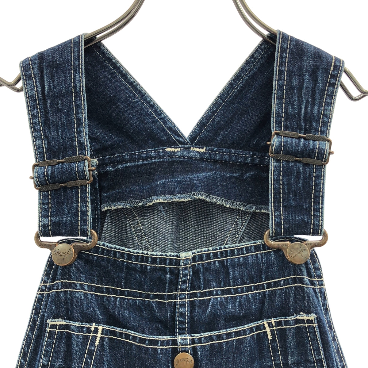 WRANGLER / ラングラー | デニム サロペット パンツ | S | インディゴ | レディース