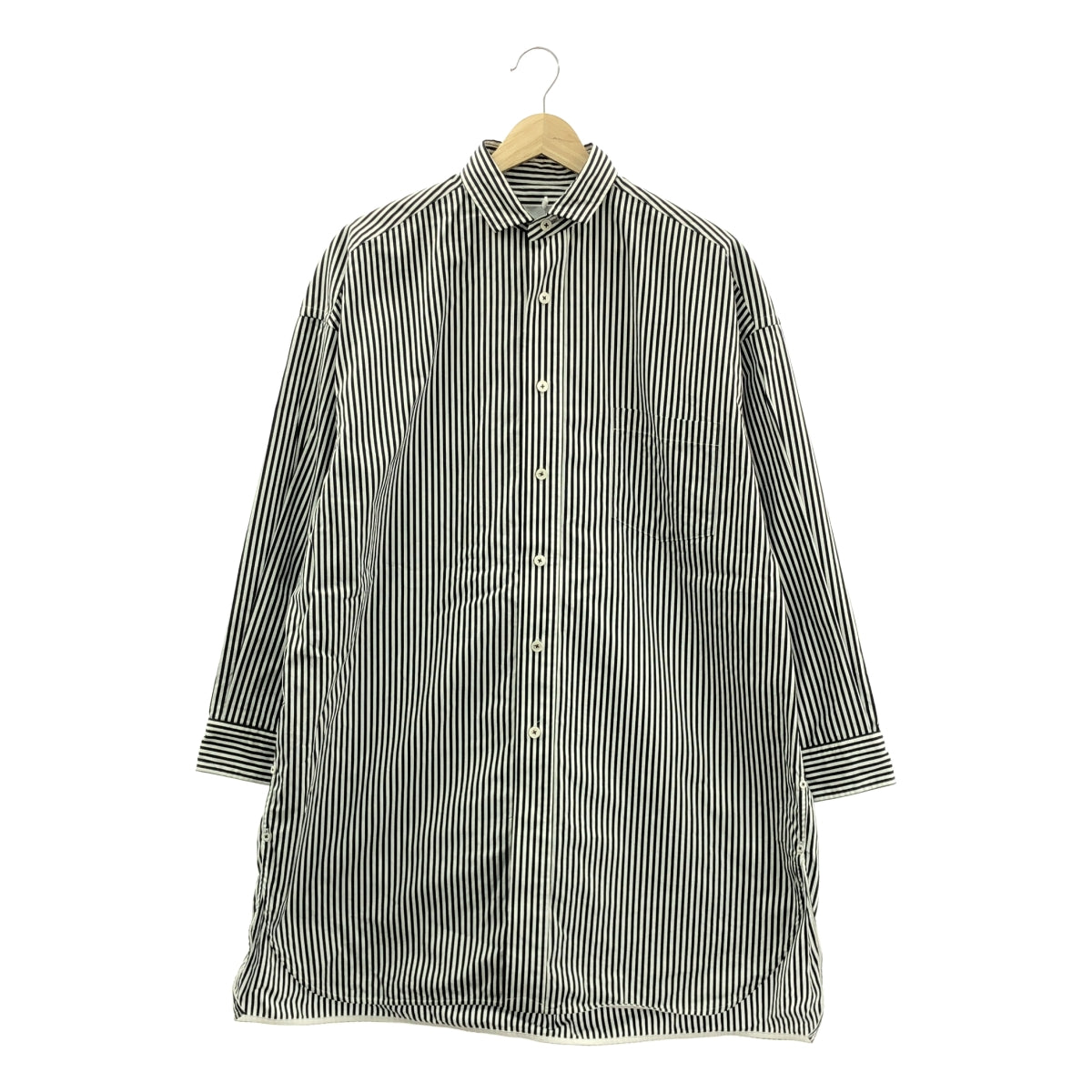 TICCA | 棉質條紋長襯衫 | F碼 | 女款