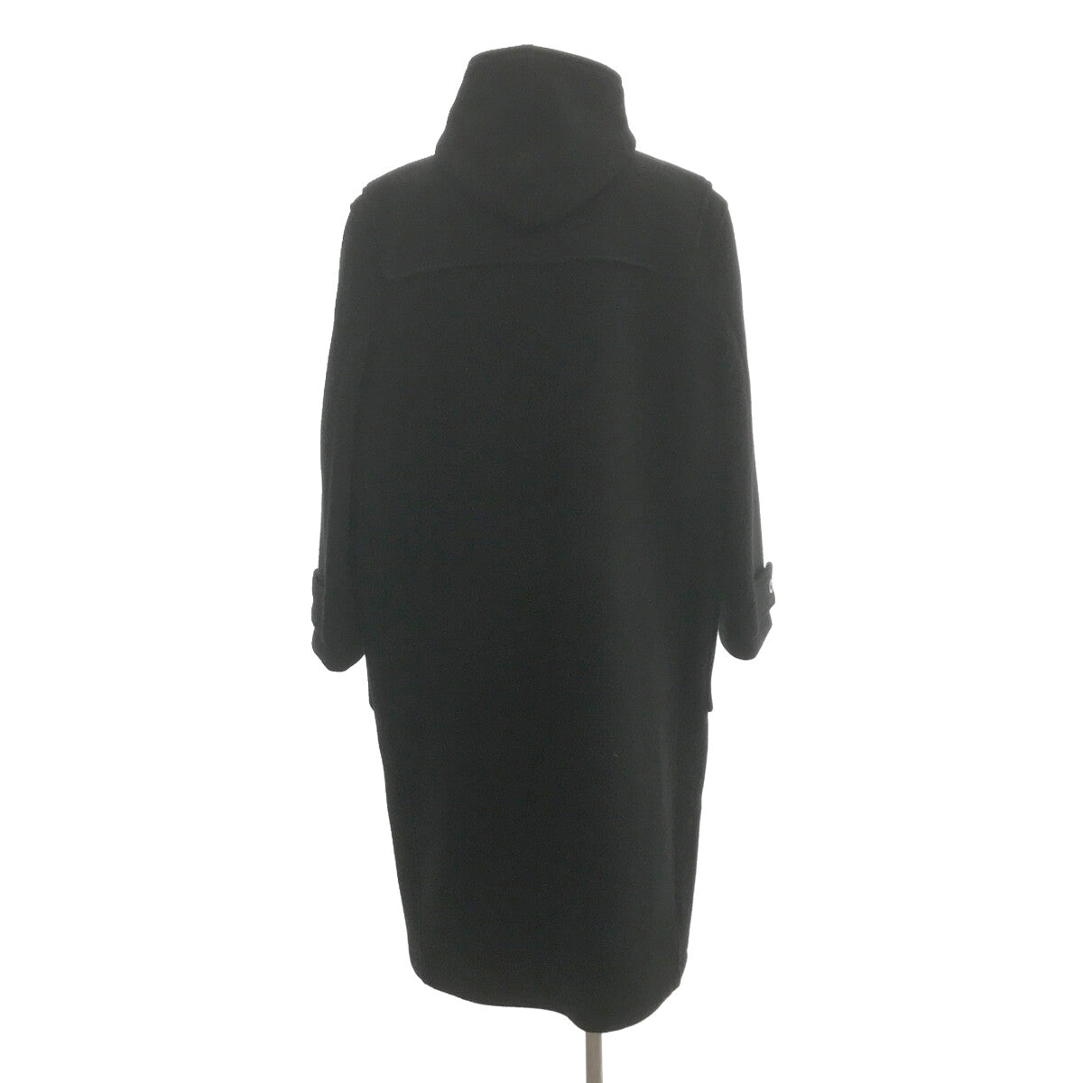 LENO | Wool Cashmere Long Duffle Coat | 1 | Black | Women's