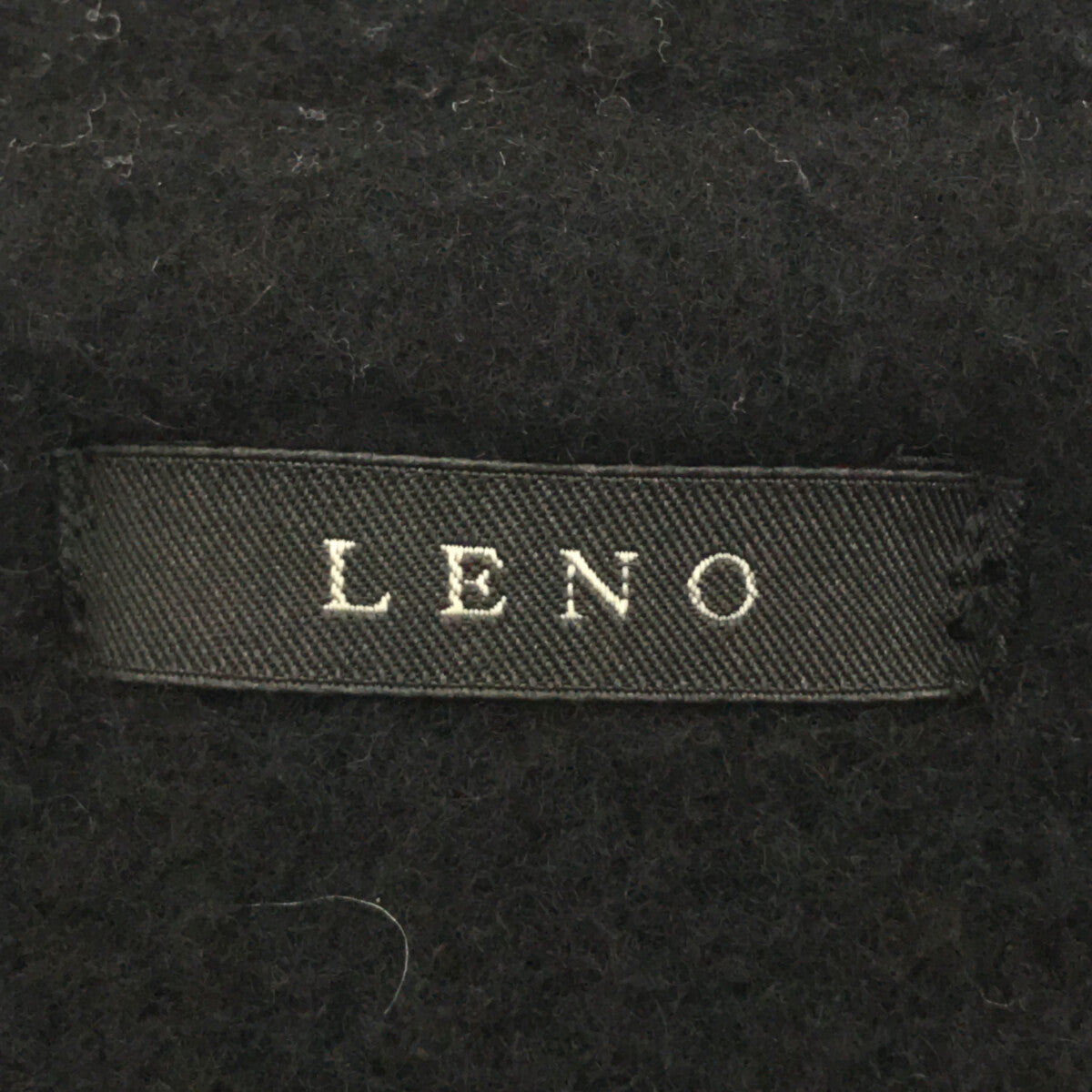 LENO / リノ | ウール カシミヤ ロング ダッフル コート | 1 | ブラック | レディース