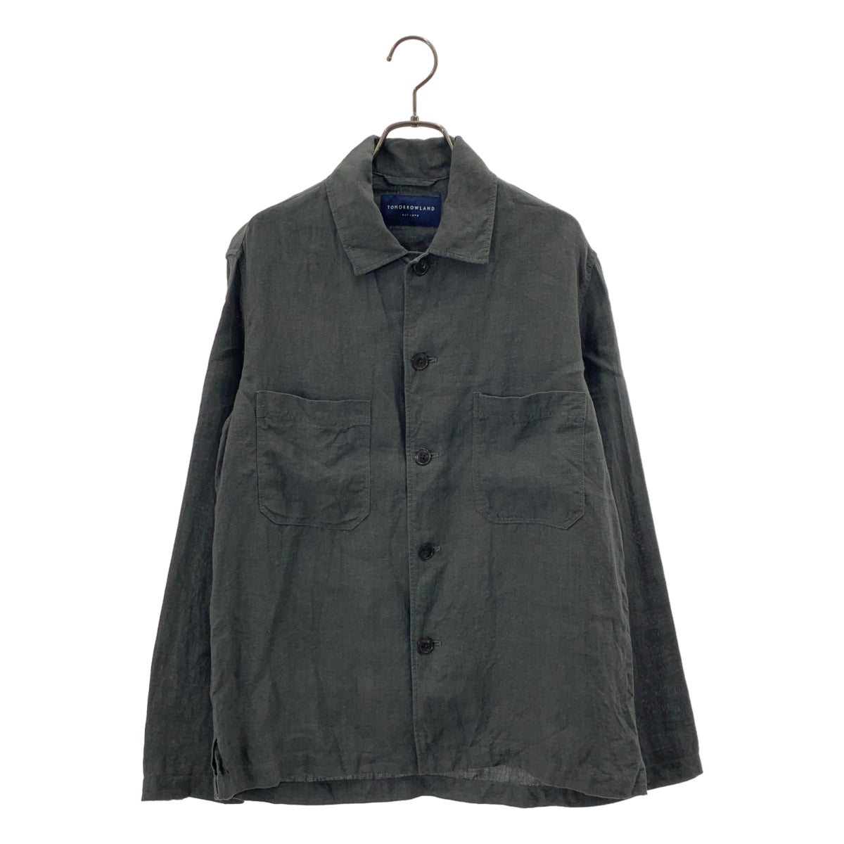 TOMORROWLAND / 투모로랜드 | 2025SS | LIBECO / 베르잔 리넨 셔츠 블루존 | M | 남성