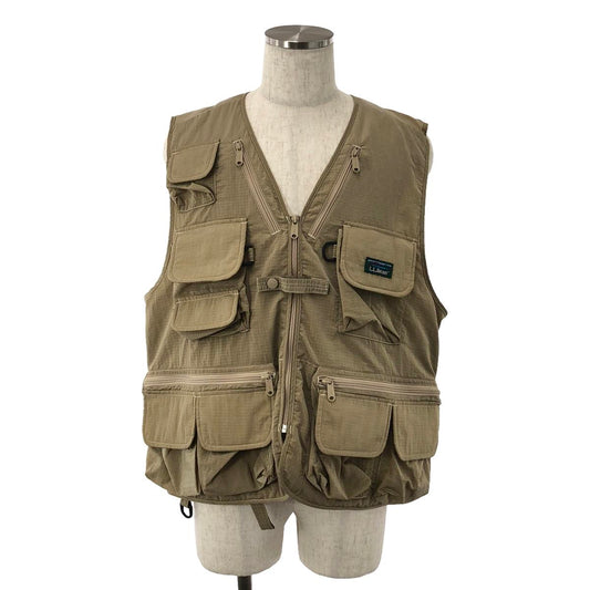 [Good Condition] LLBEAN / L.L. Bean | Bean's Fly Fishing Vest | L | Beige | Men's