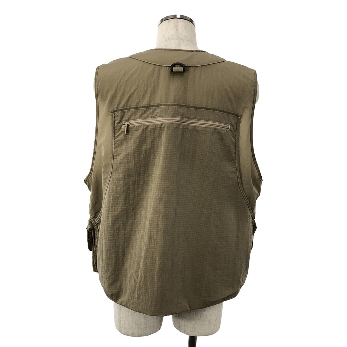 【미품】 LLBEAN / 엘 엘빈 | Bean's Fly Fishing Vest 콩 튀김 낚시 조끼 | L | 베이지 | 남성