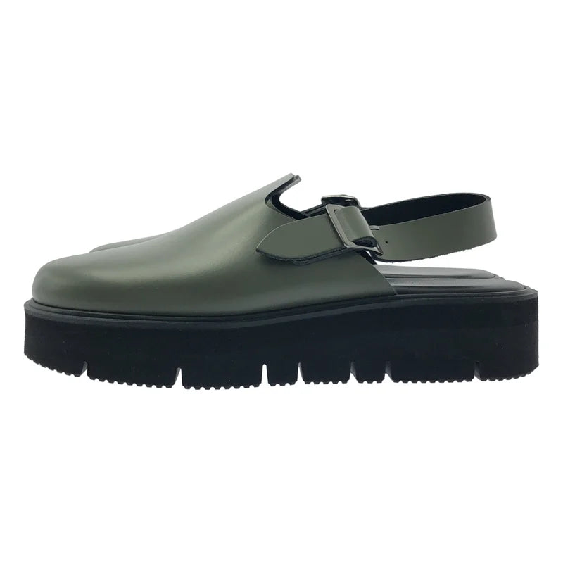 BEAUTIFUL SHOES / BEAUTIFUL SHOES | S.S.SANDALS 皮革木屐涼鞋 | 24 | 女款