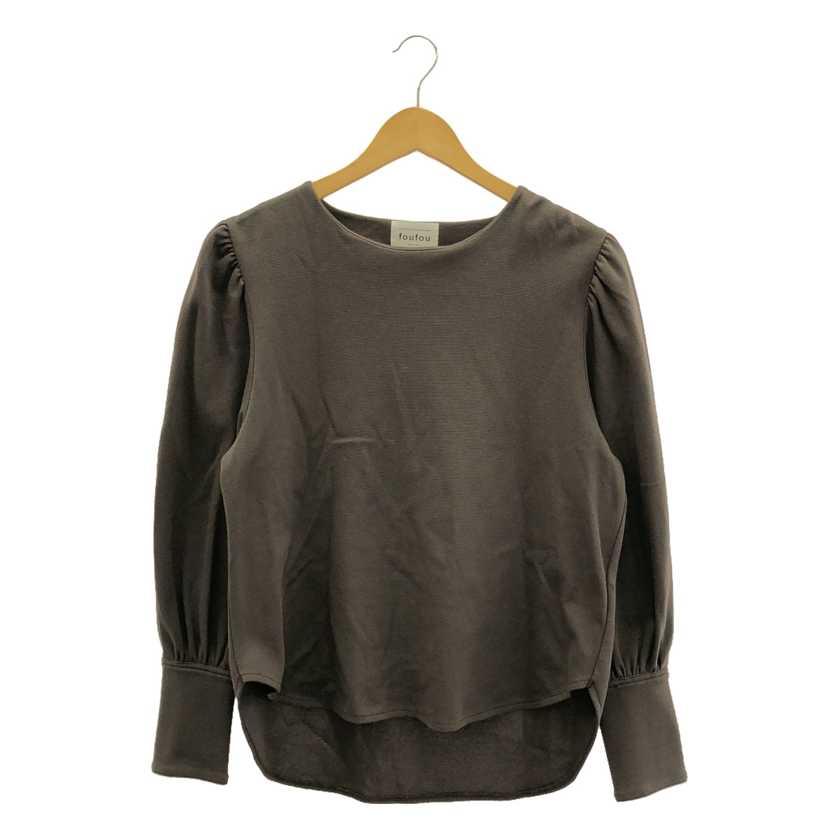 foufou / foufou | Puff sleeve top | Brown | Women's