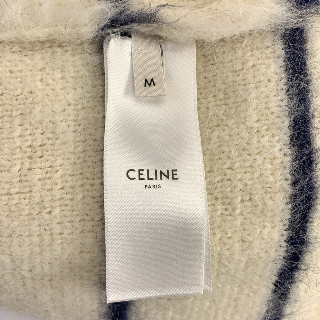 CELINE / セリーヌ | アルパカ ウール 金ボタン シャスールジャケット / 2AE47906T | M | レディース