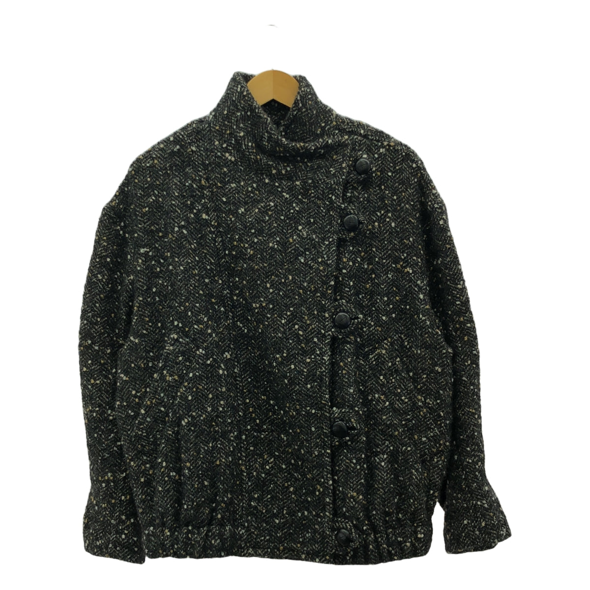【新品】  ISABEL MARANT ETOILE / イザベルマランエトワール | Hanis Herringbone Coat ショートコート | 34 | マルチカラー | レディース