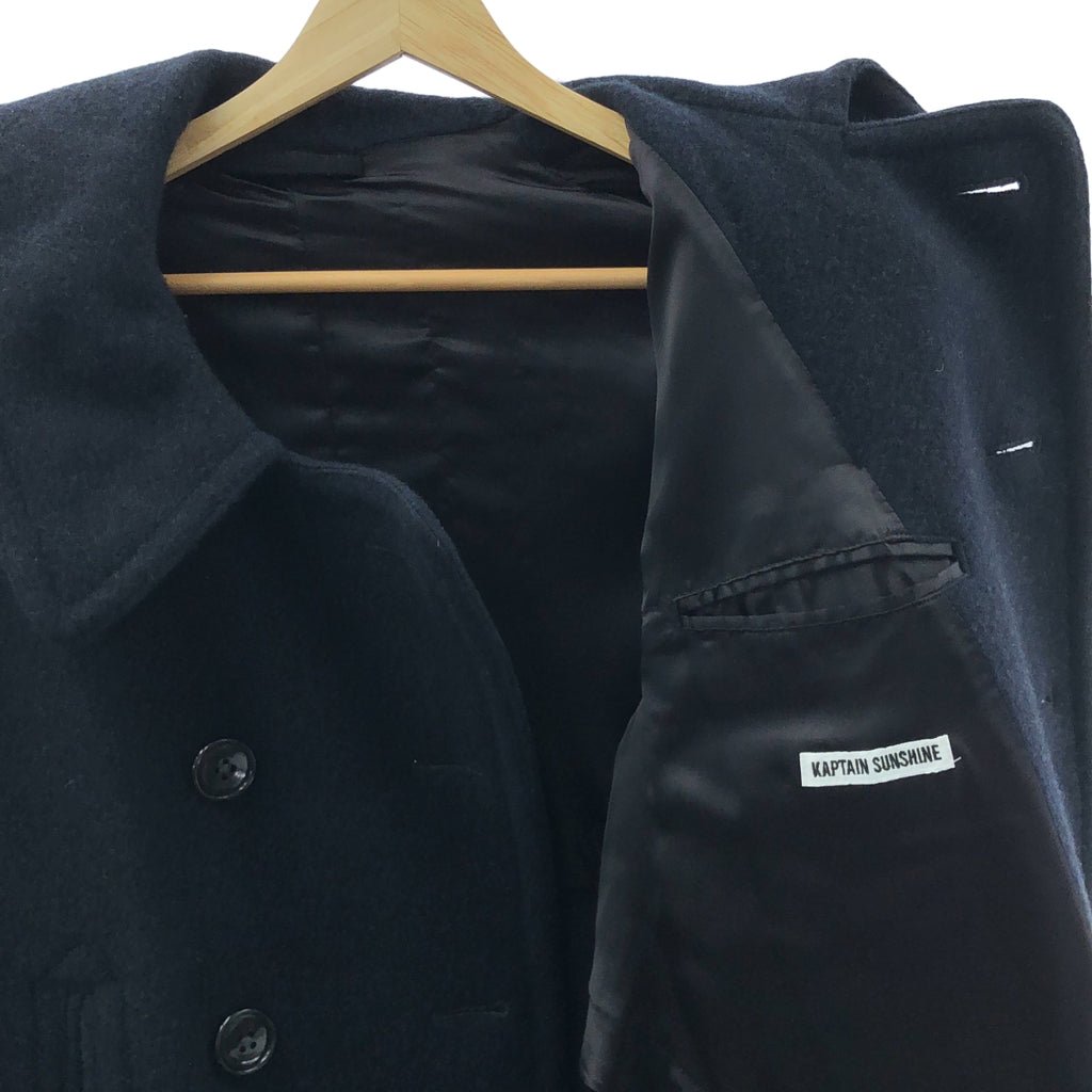 Kaptain Sunshine / 캡틴 선샤인 | 캐시미어 울 시프 크로스 P 코트 | 36 | 남성