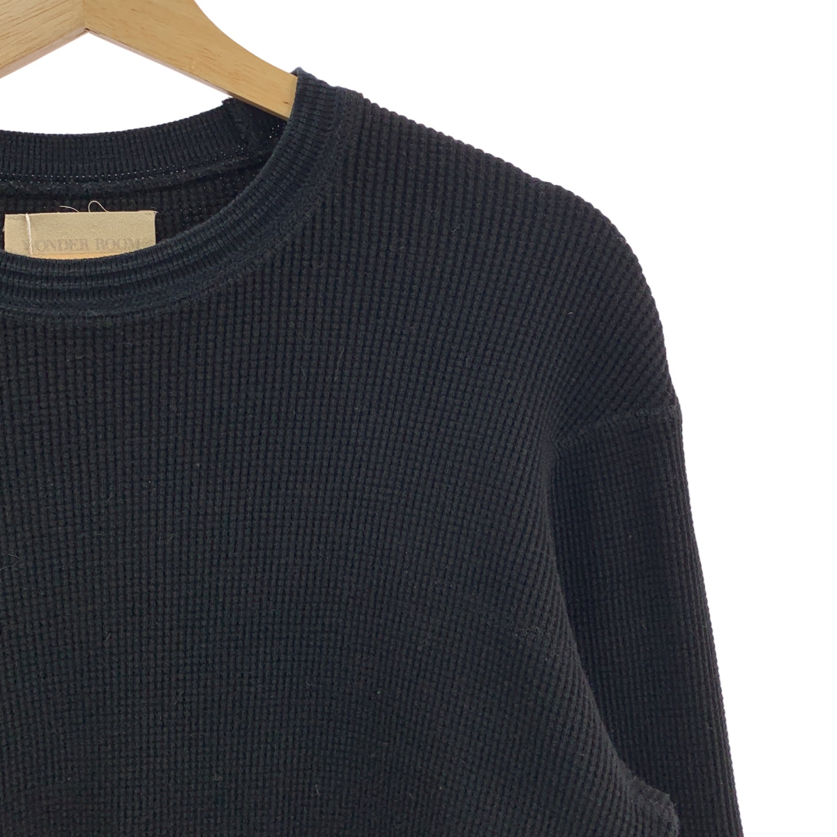 WONDER ROOM / ワンダールーム | "WAFFLE" l/s waffle thermal tee ロングスリーブ ワッフル サーマルTシャツ | S | メンズ