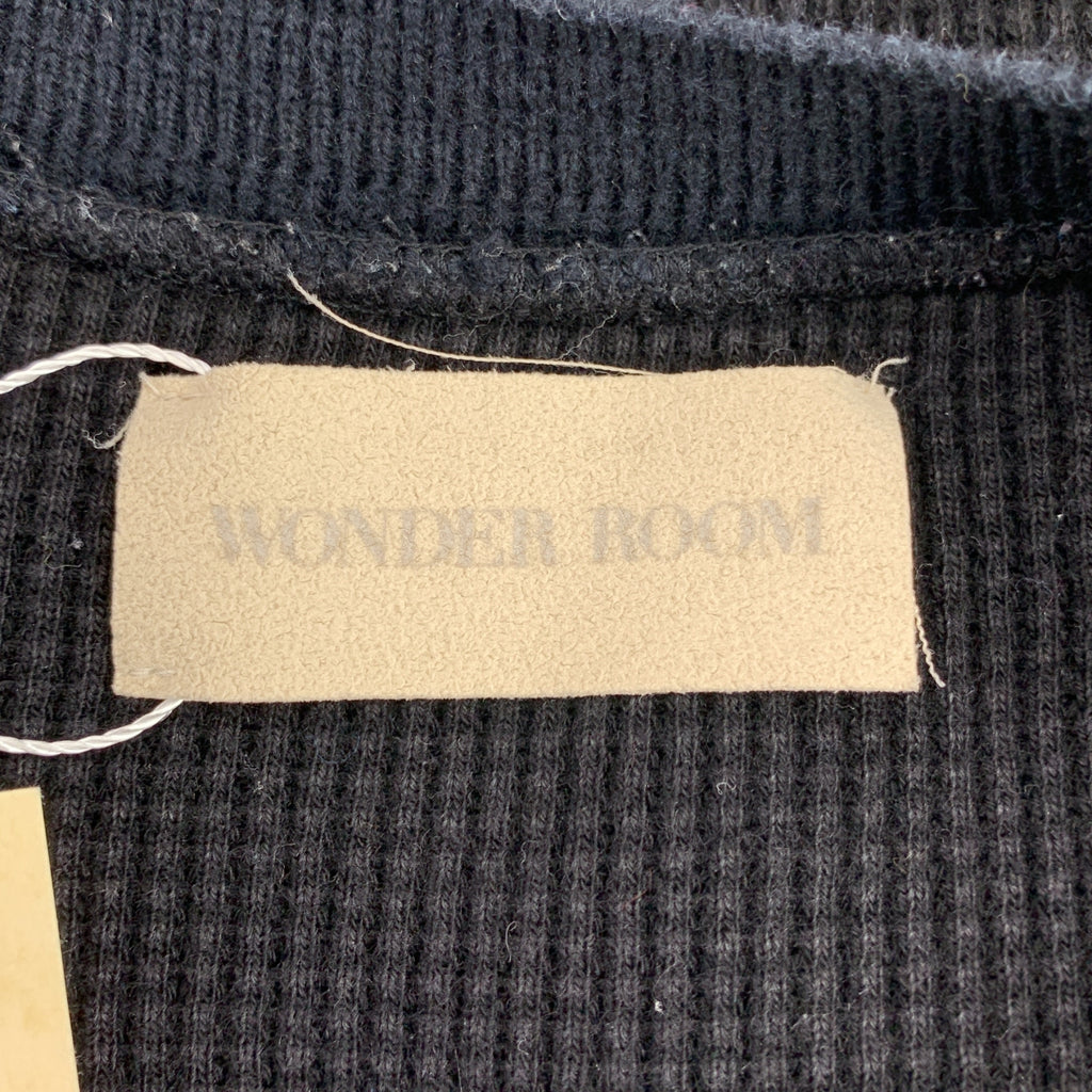 WONDER ROOM / ワンダールーム | "WAFFLE" l/s waffle thermal tee ロングスリーブ ワッフル サーマルTシャツ | S | メンズ