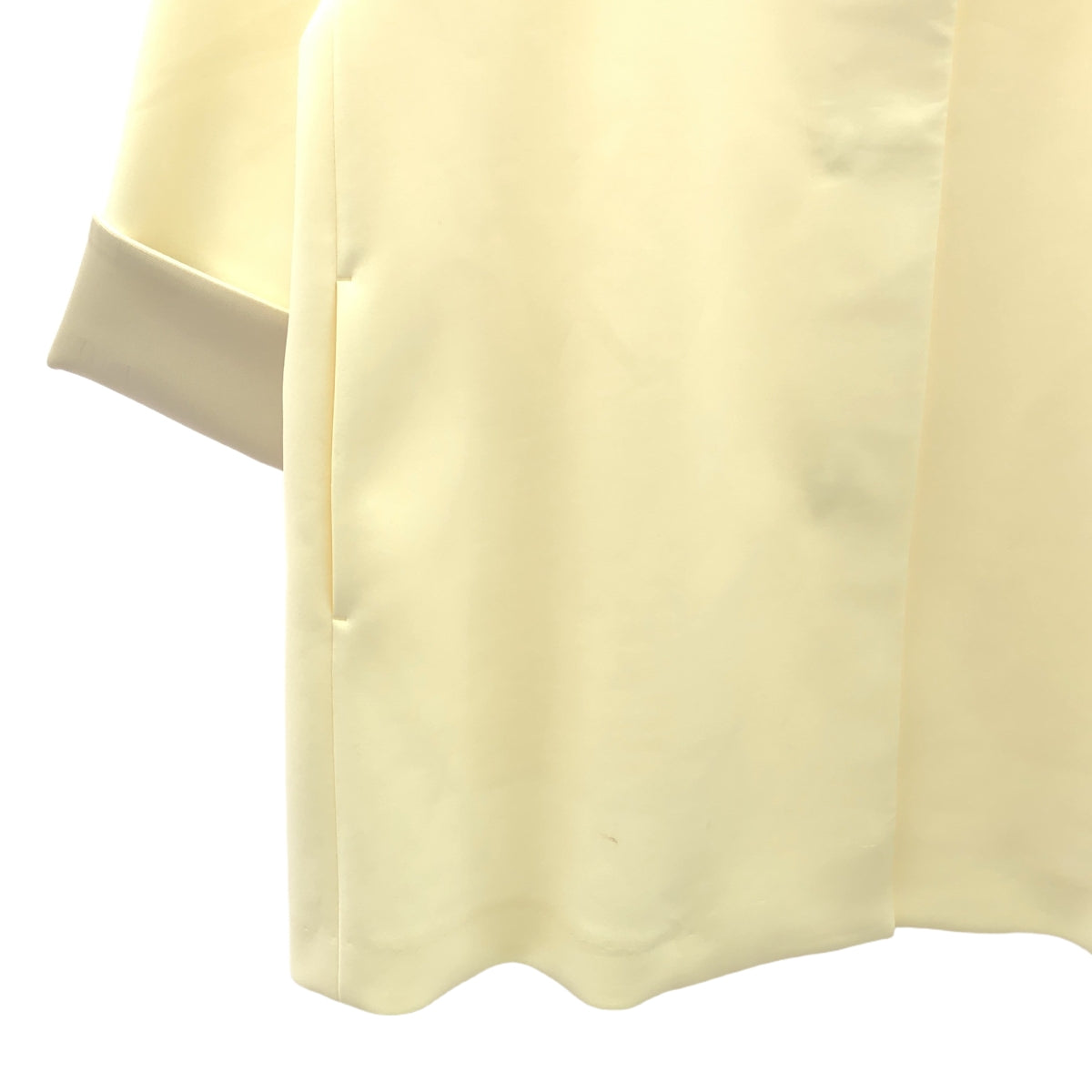 【신품】 UNITED ARROWS / 유나이티드 아로즈 | SPONGY A 라인 미들 코트 | 38 | 오프 화이트 | 여성