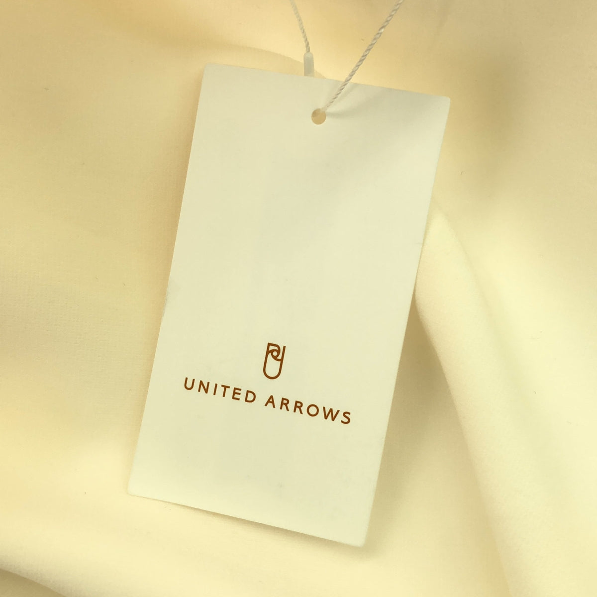 【新品】  UNITED ARROWS / ユナイテッドアローズ | SPONGY Aライン ミドルコート | 38 | オフホワイト | レディース