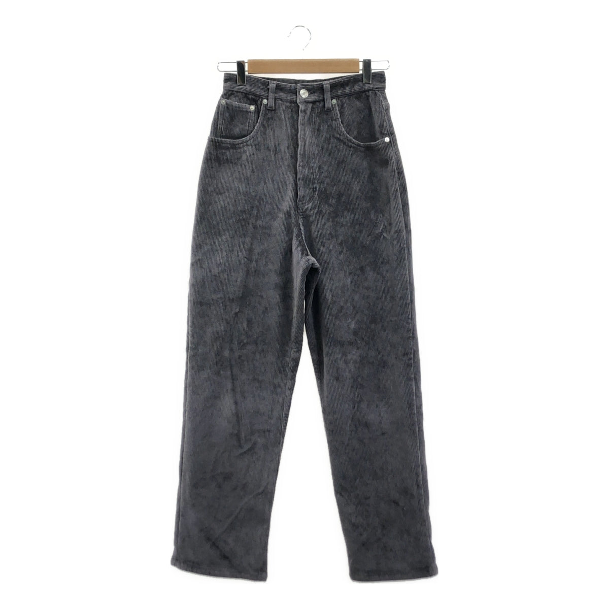 表格 |溫暖的燈芯絨褲子 | 1 |灰色 |女性的