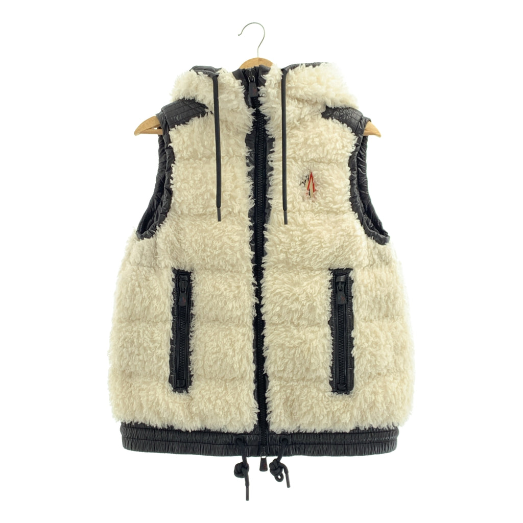 MONCLER / Moncler | 2021AW | MAGLIA / 로고 퍼 다운 베스트 후디 | S | 남성