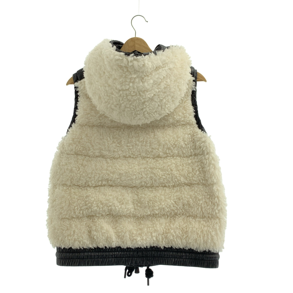 MONCLER / Moncler | 2021AW | MAGLIA / 로고 퍼 다운 베스트 후디 | S | 남성