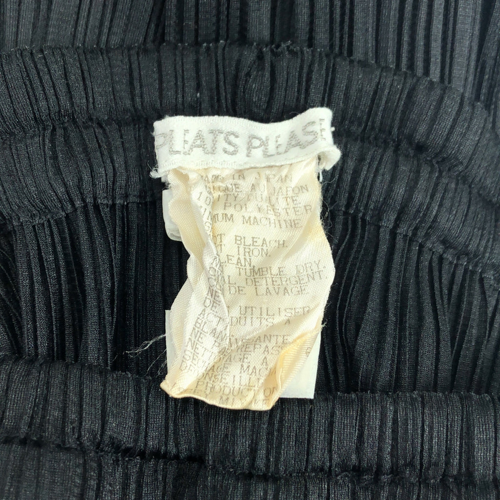 PLEATS PLEASE ISSEY MIYAKE / プリーツプリーズイッセイミヤケ | イージー パンツ | 4 | ブラック | レディース