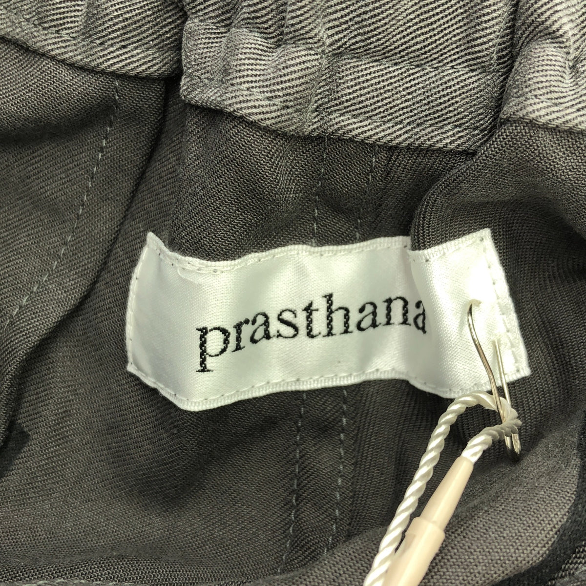 [New] prasthana / Prasthana | passive track trousers | S | Grey | Men's