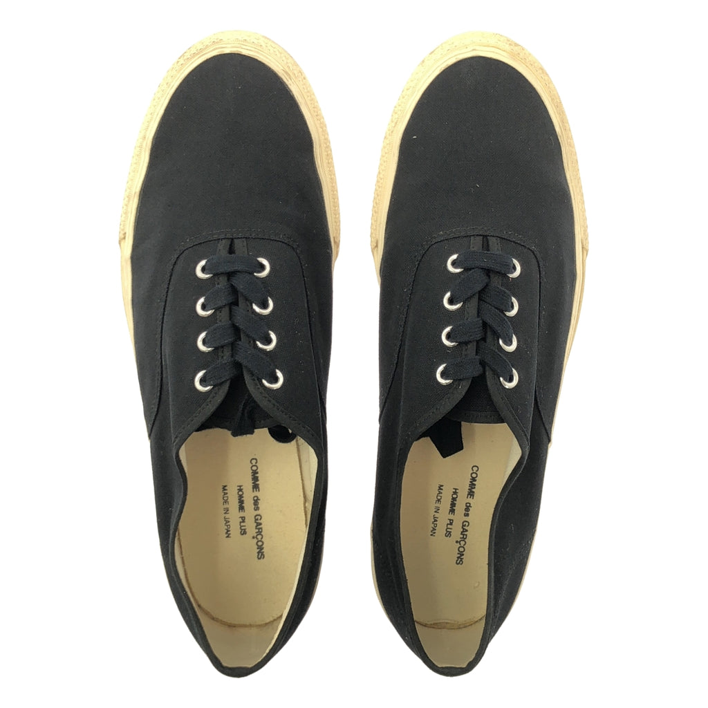 COMME des GARÇONS HOMME PLUS |帆布低筒運動鞋 | SHOPBOP尺寸 28 |黑色|男士
