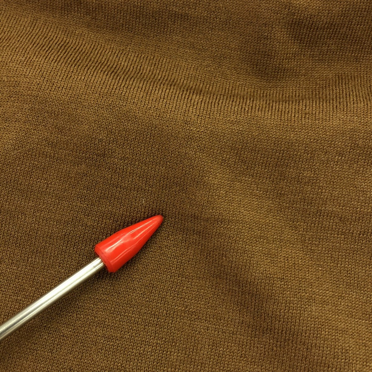 Spick and Span / スピックアンドスパン | 2023AW | 18G Vネック カーディガン | F | キャメル | レディース