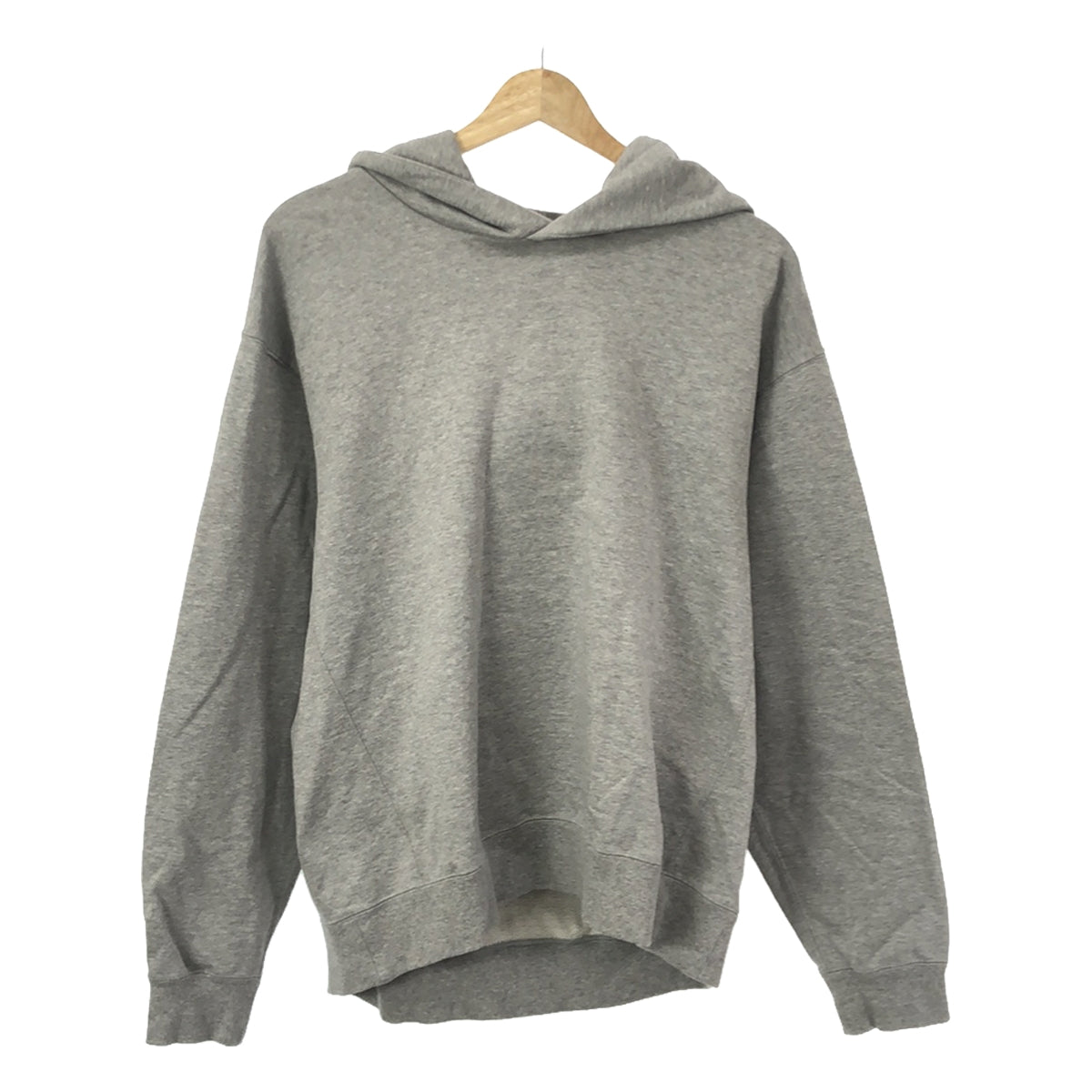 STILL BY HAND | Fleece pullover hoodie | 46 | Gray | Men's