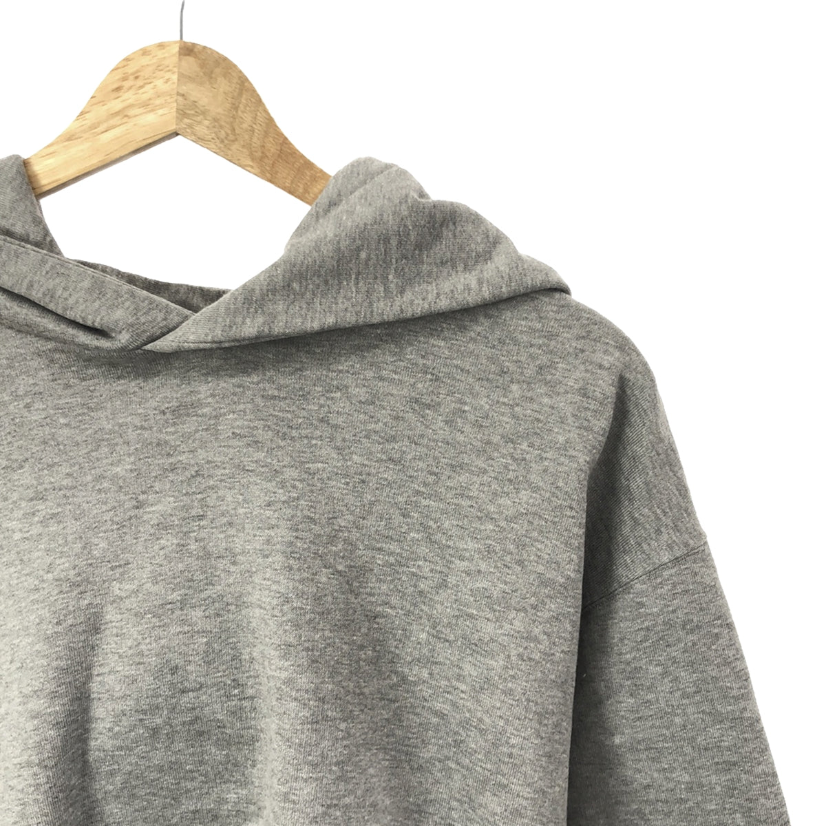 STILL BY HAND | Fleece pullover hoodie | 46 | Gray | Men's