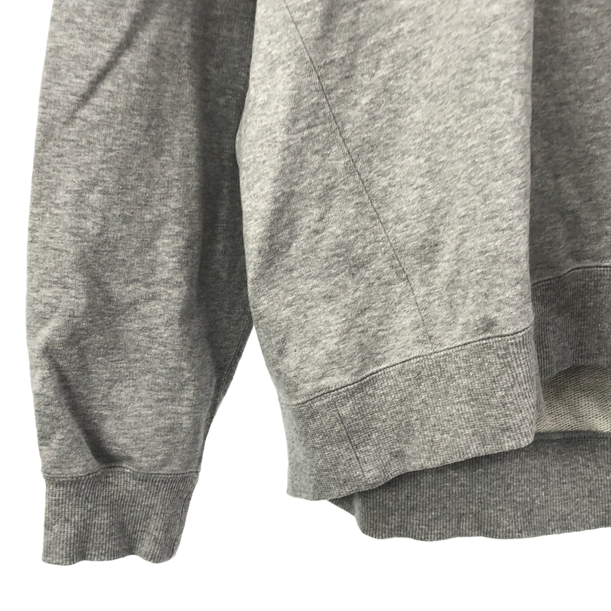 STILL BY HAND | Fleece pullover hoodie | 46 | Gray | Men's