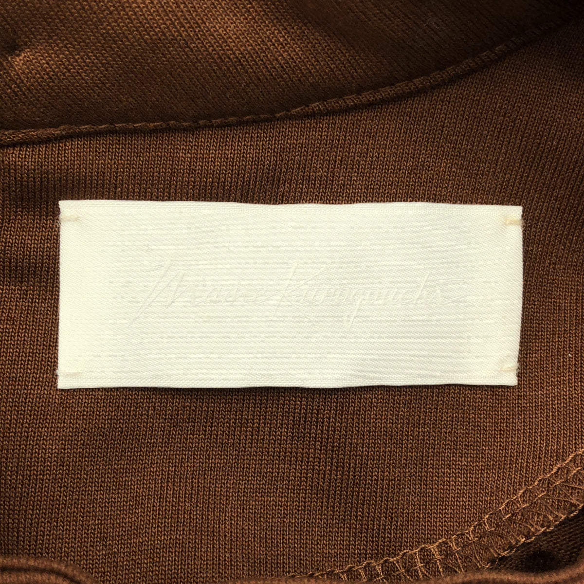 Mame Kurogouchi / マメクロゴウチ | Cotton Jersey Dress コットンジャージードレス | 1 | レディース