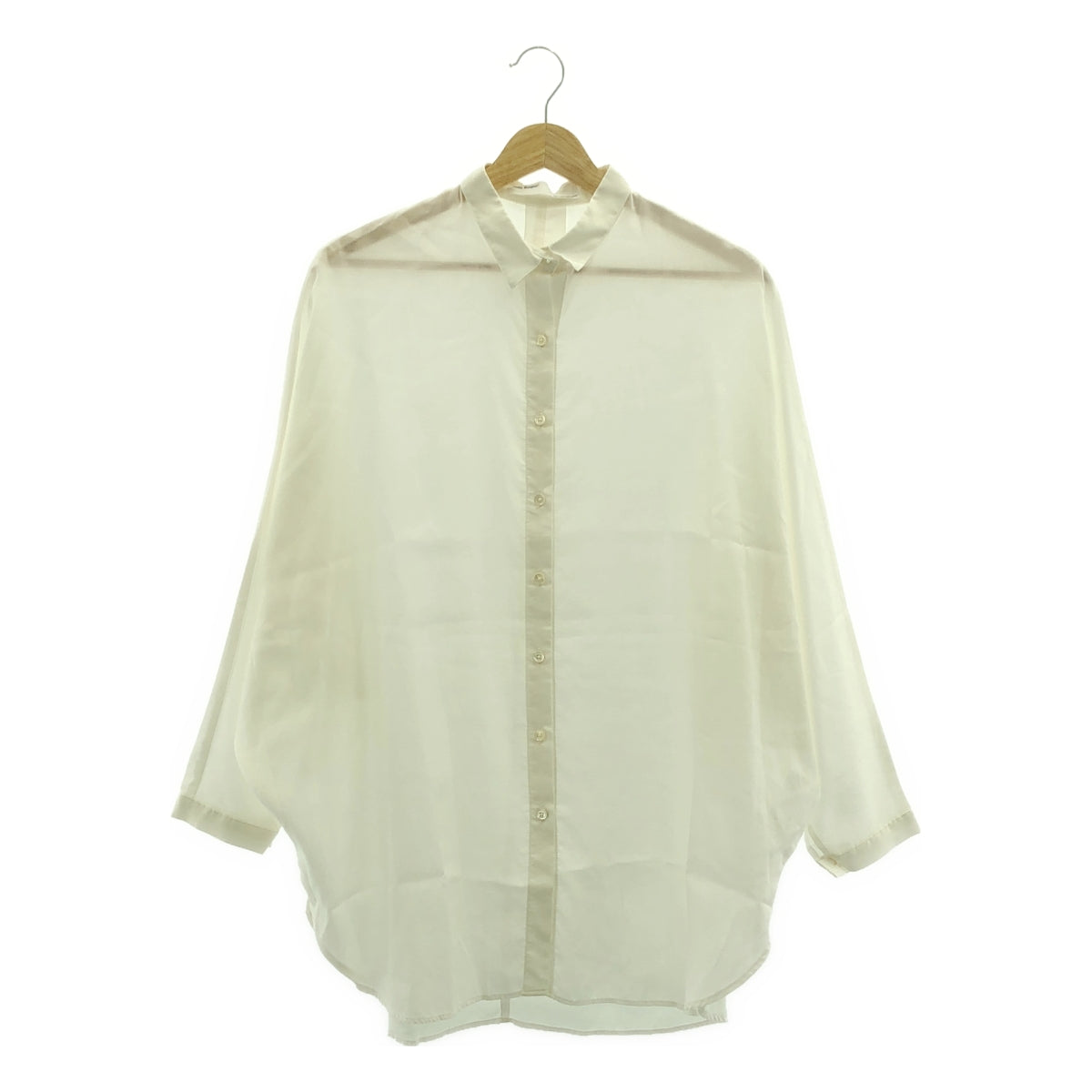 L'Appartement DEUXIEME CLASSE / 어파르트 몬드즈지엠 클래스 | Dolmansleeve Sheer Blouse 돌먼 슬리브 셔츠 |