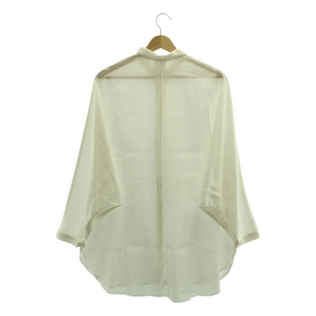 L'Appartement DEUXIEME CLASSE / 어파르트 몬드즈지엠 클래스 | Dolmansleeve Sheer Blouse 돌먼 슬리브 셔츠 |