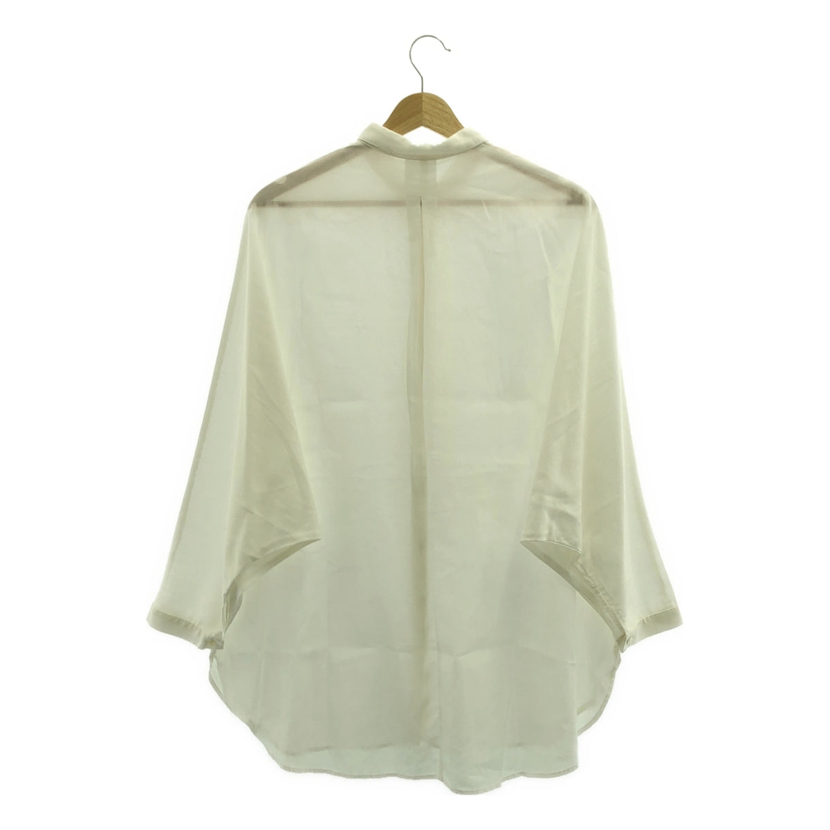 L'Appartement DEUXIEME CLASSE / 어파르트 몬드즈지엠 클래스 | Dolmansleeve Sheer Blouse 돌먼 슬리브 셔츠 |