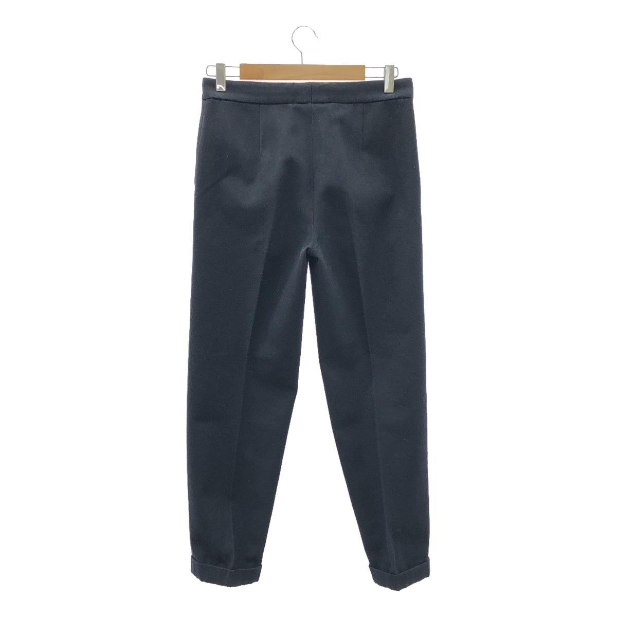 德賴斯·範諾頓 |羊毛兩褶休閒褲 |尺寸 36 |海軍 |女性的